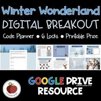 winter wonderland science escape answer key