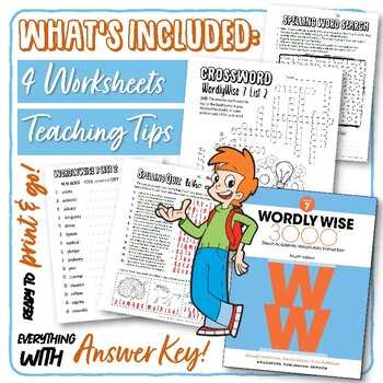 wordly wise 3000 book 7 lesson 8 answer key
