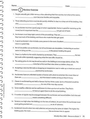 wordly wise 3000 book 8 answer key lesson 4
