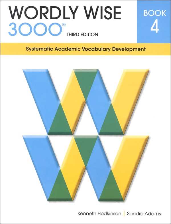 wordly wise book 4 lesson 3 answer key
