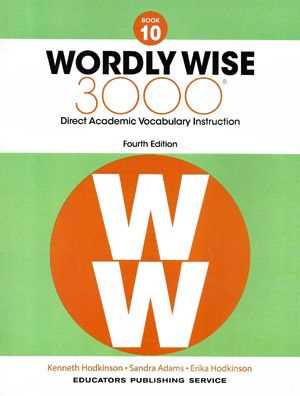 wordly wise book 8 lesson 4d answer key