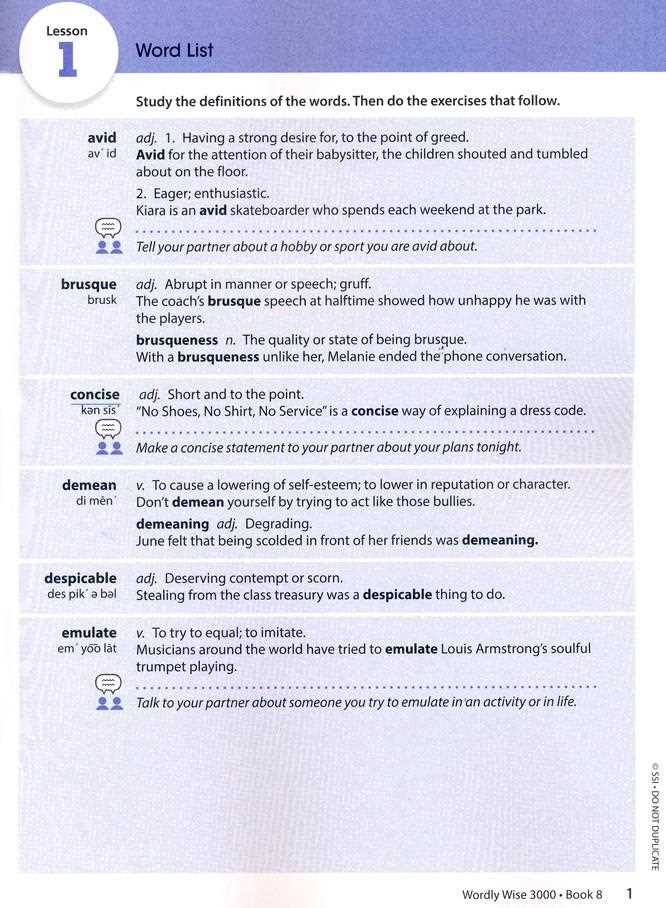 wordly wise book 8 lesson 9 e answer key wordly wise book 8 lesson 9 e answer key
