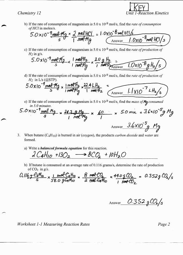 worksheet for basic stoichiometry answer key
