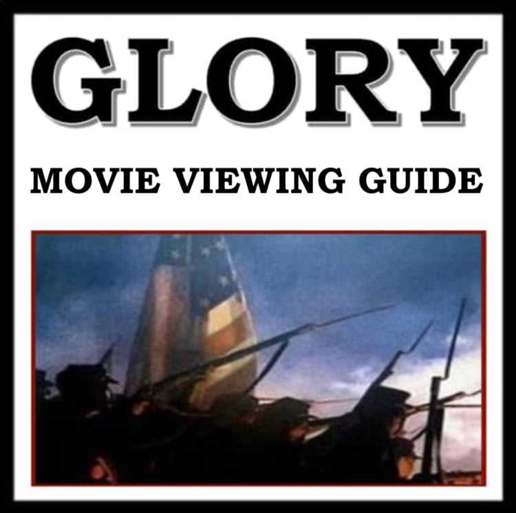 worksheet glory movie guide answer key
