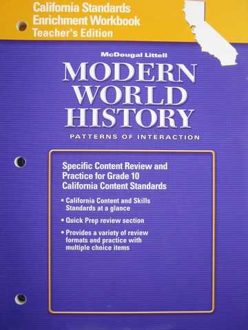 world history patterns of interaction guided reading answer key