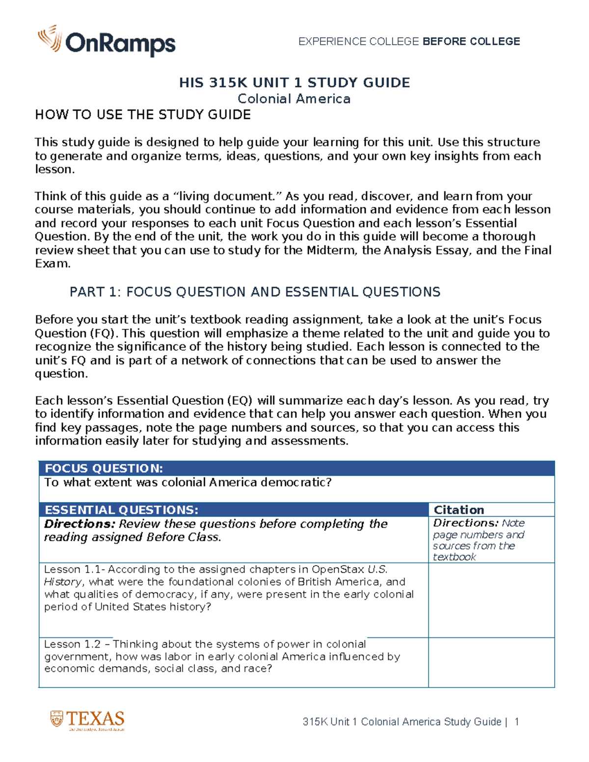 united states history reading and notetaking study guide answer key