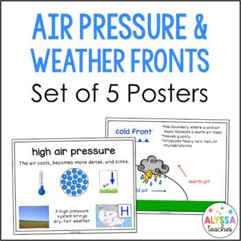 air pressure & fronts practice answer key