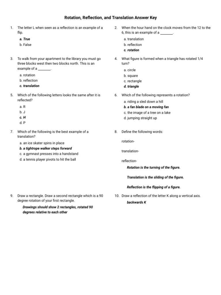 amazing mathematics reflections answer key