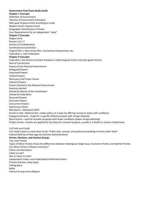 constitution convention study guide answer key