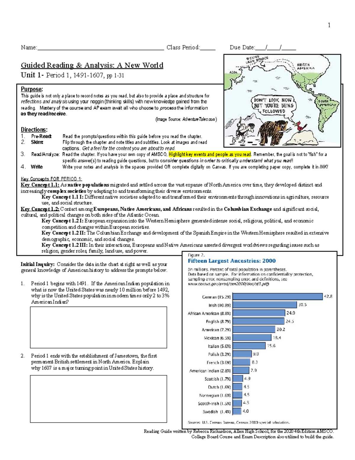 amsco 4th edition answer key