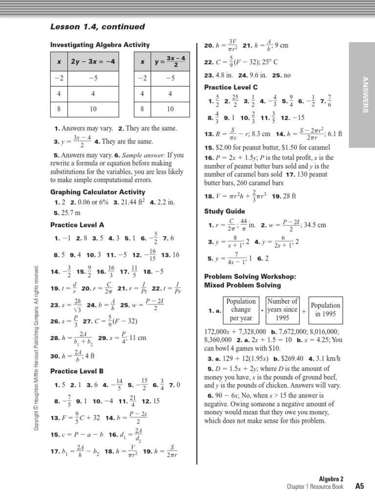 amscos mathematics b answer key