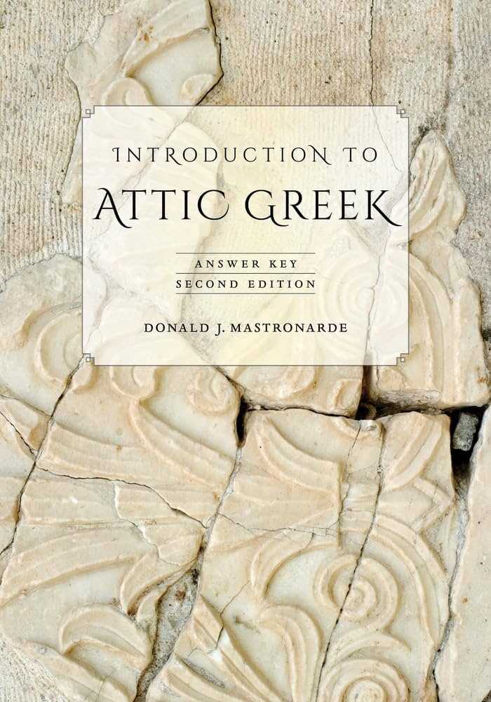 an introduction to ancient greek a literary approach answer key