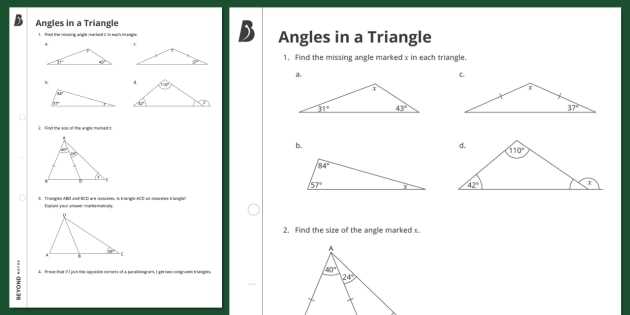 angles inside and outside circles worksheet answer key