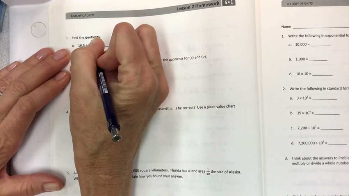 answer key 5th grade lesson 20 module 2 homework answer key 5th grade lesson 20 module 2 homework