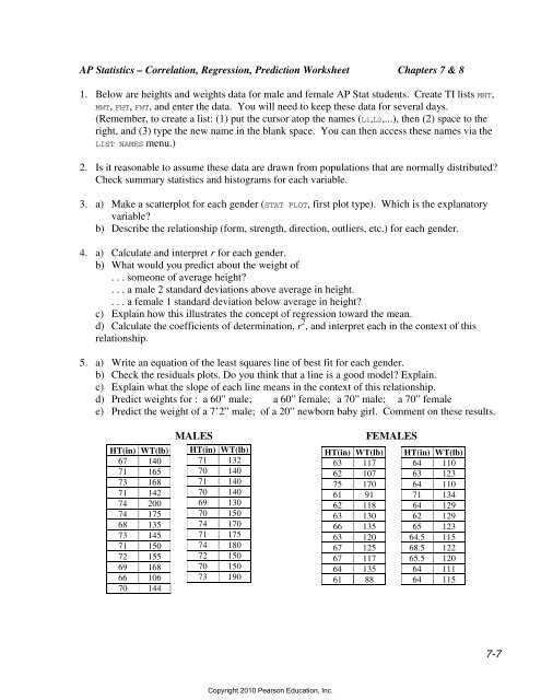answer key analyzing correlations worksheet answers psychology