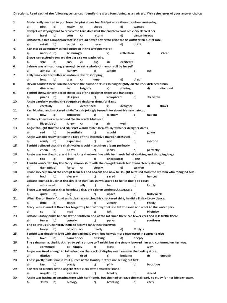 answer key dressing up adverbs answers answer key dressing up adverbs answers