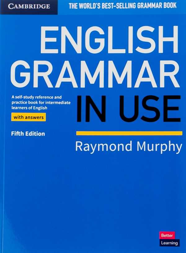 answer key english grammar fifth edition