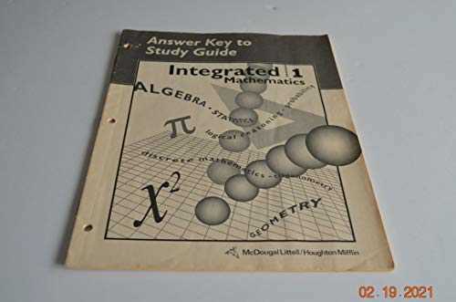 answer key integrated mathematics volume 1 by houghton mifflin answer key integrated mathematics volume 1 by houghton mifflin