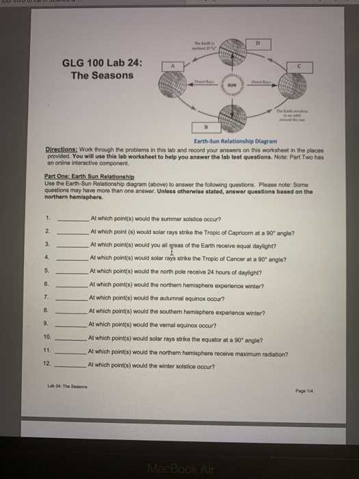 answer key the sun worksheet answers