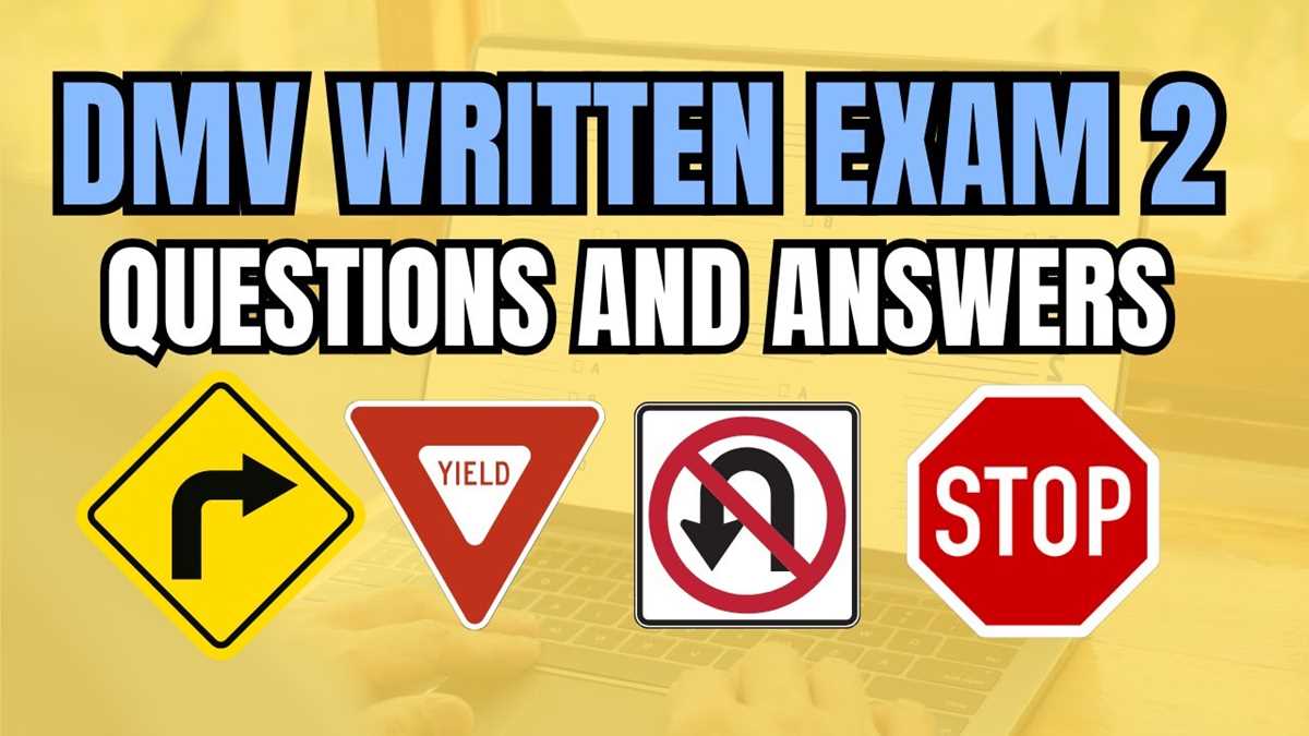 answer key to driving test