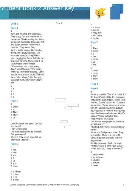 answer keys for daybook of reading and writing