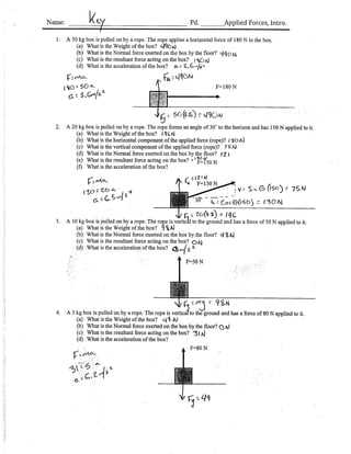 ap physics 1 workbook 2019 answer key
