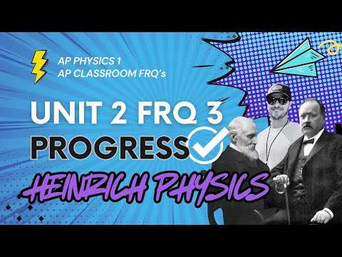 ap physics unit 3 progress check frq answer key