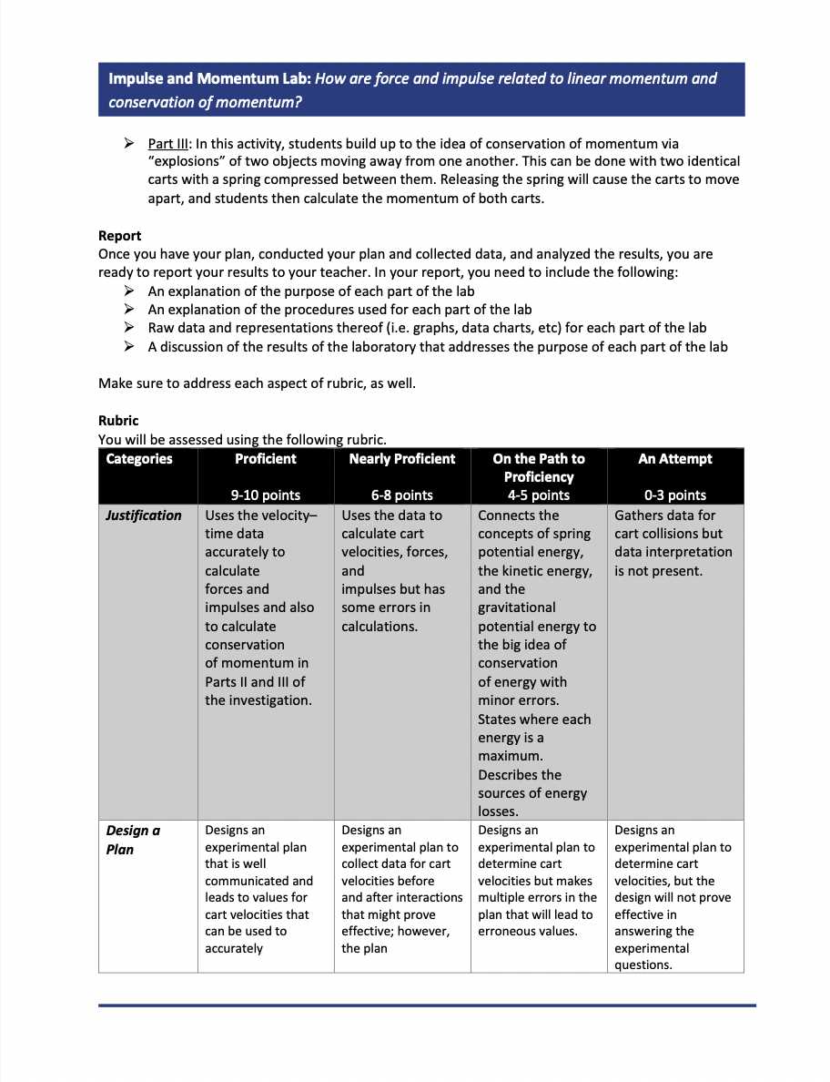 aplusphysics momentum conservation answer key