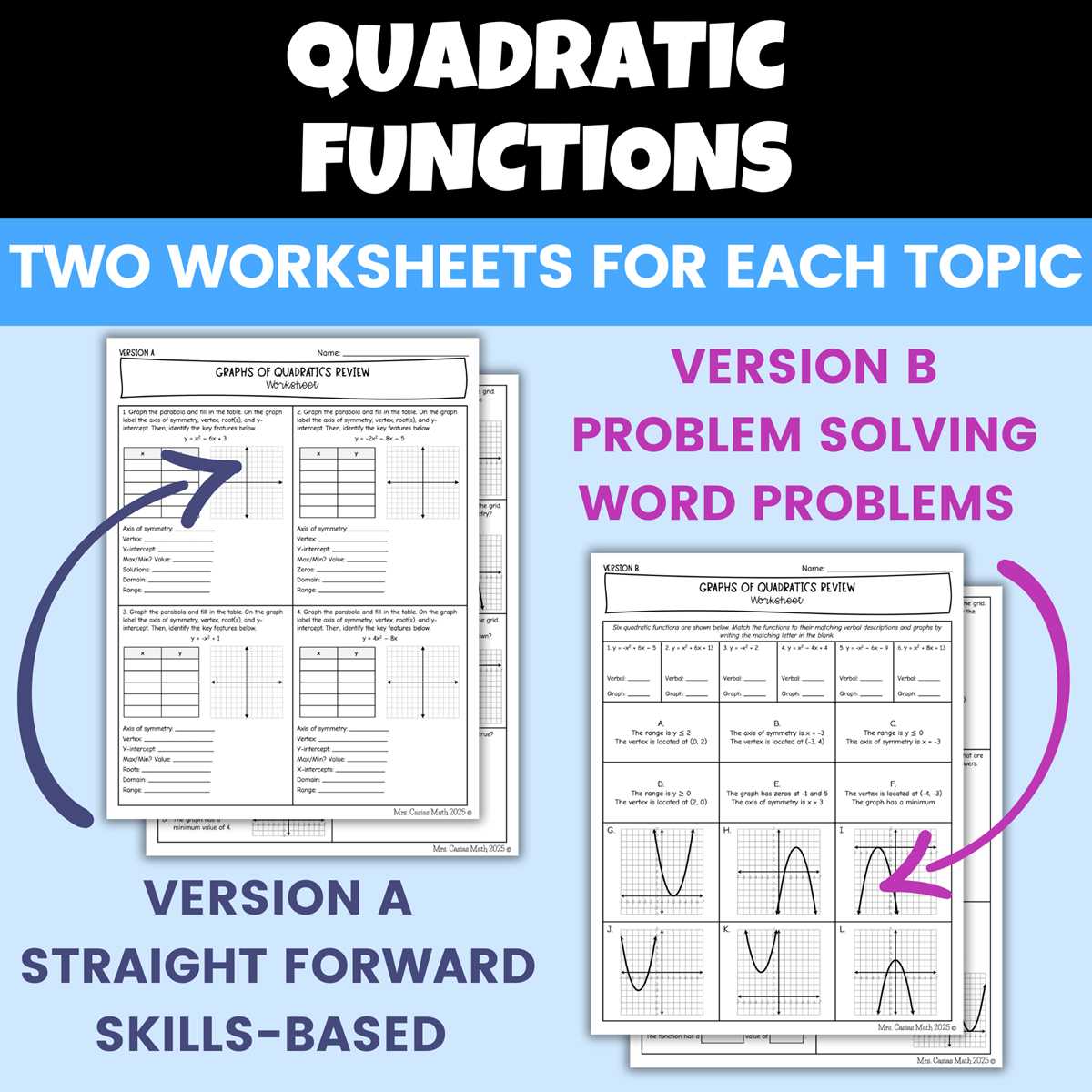 punchline algebra book b answer key quadratic equations and functions