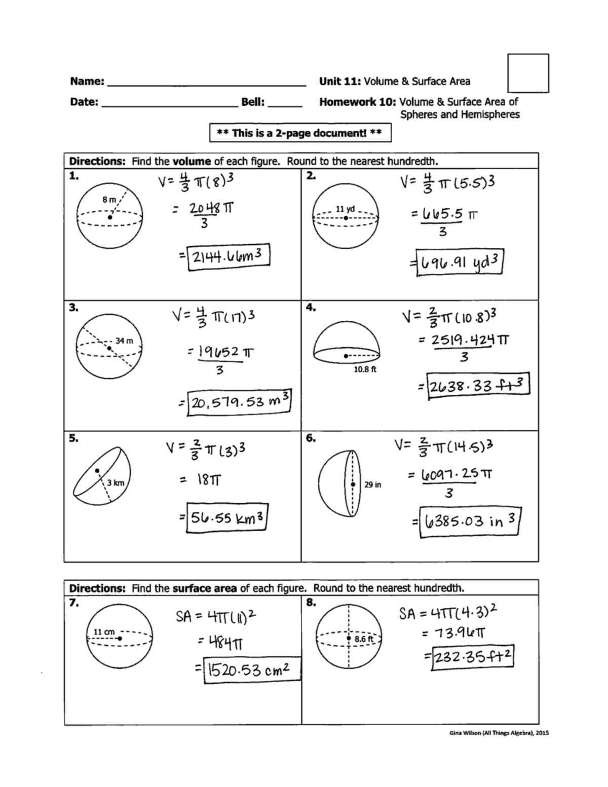 area and surface area lesson 5 answer key area and surface area lesson 5 answer key