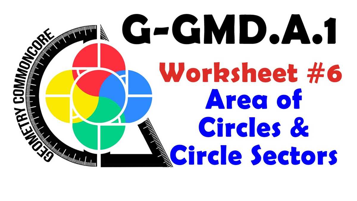 areas of circles and sectors answer key