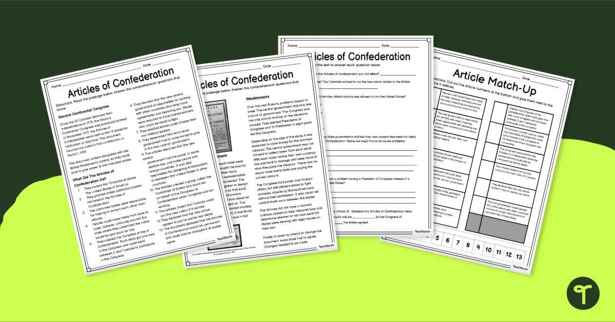 articles of confederation electronic field trip guide answer key articles of confederation electronic field trip guide answer key