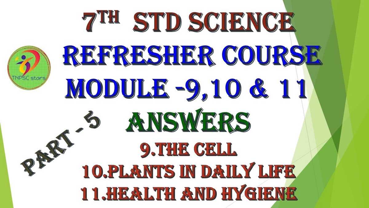 physical science module 7 answer key