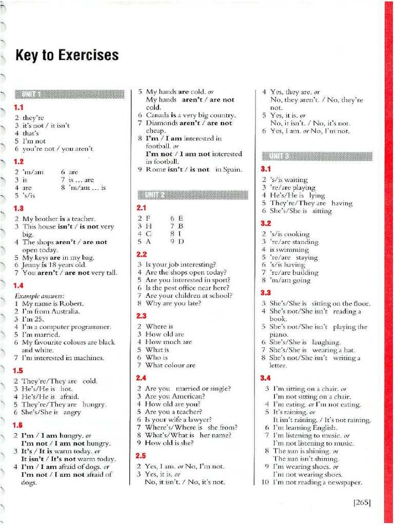 basic english grammar saddleback answer key