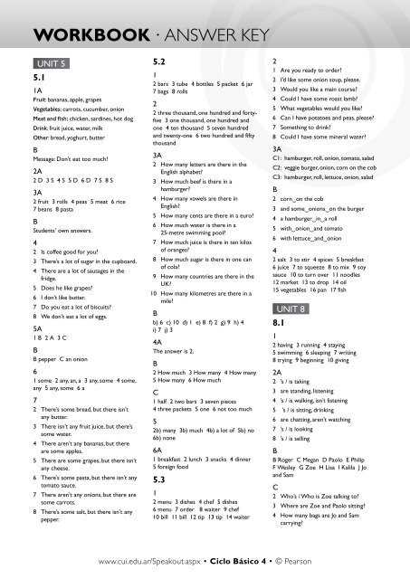 easel answer key