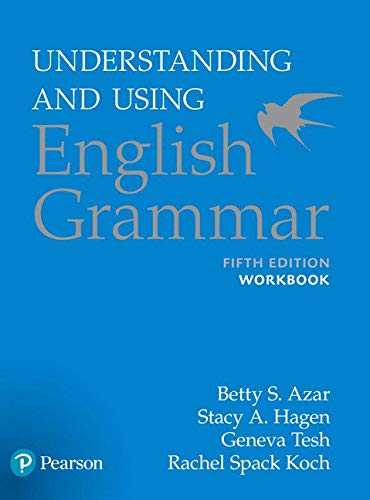basic english grammar answer key
