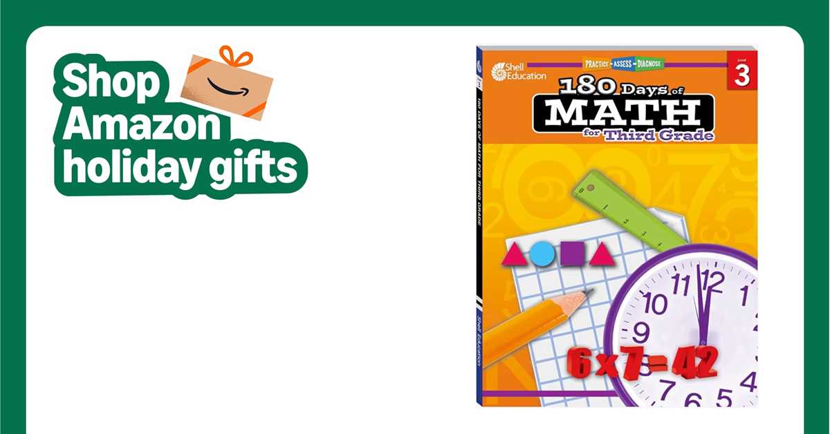 180 days of math for third grade answer key