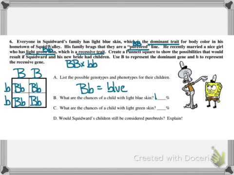 bikini bottom genetics worksheet 3 answer key
