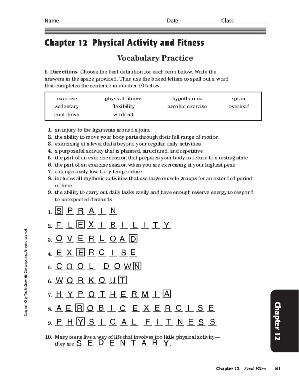 vocabu lit book h answer key lesson 12