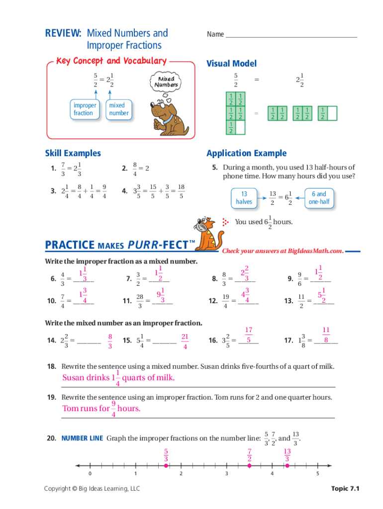 big ideas math answers grade 7 answer key