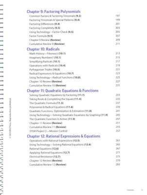 algebra 1 chapter 4 answer key