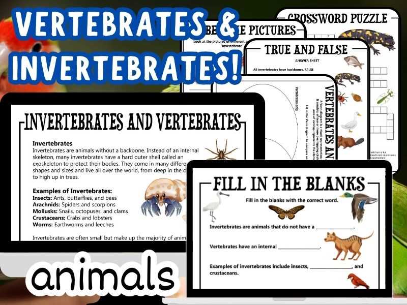 section 32 2 review invertebrates and vertebrates answer key