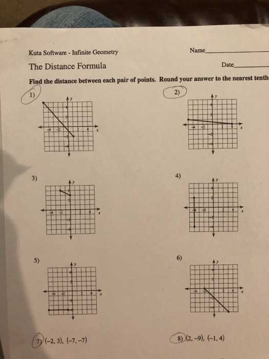 kuta software   infinite geometry answers key