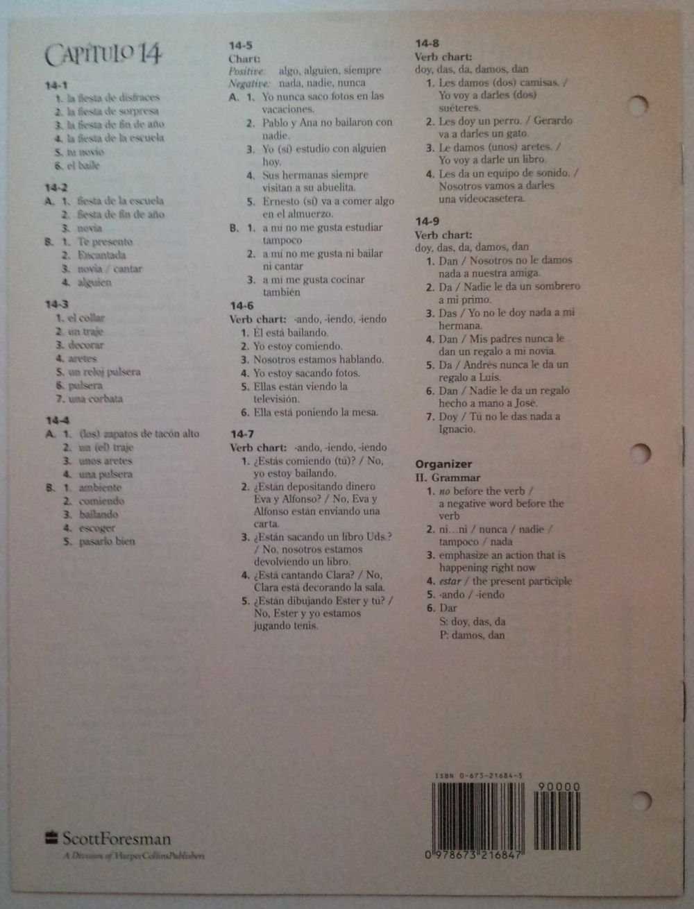 capitulo 1 answer key