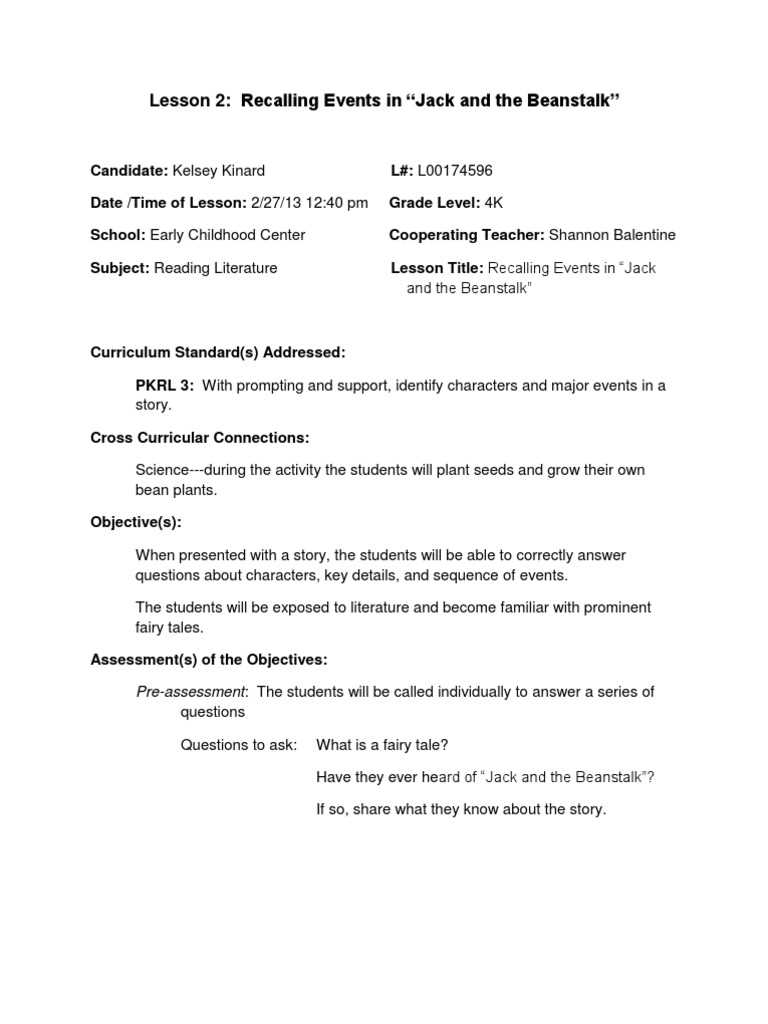 jack and the beanstalk answer key jack and the beanstalk answer key
