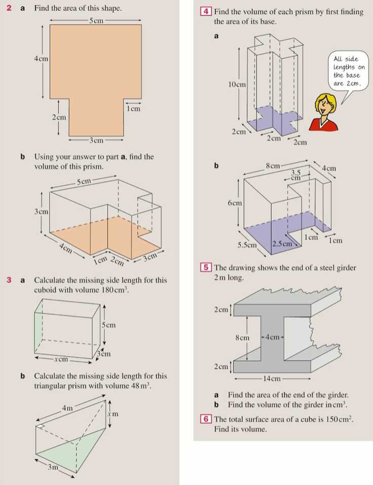 cc geometry volume prisms and cylinders answer key