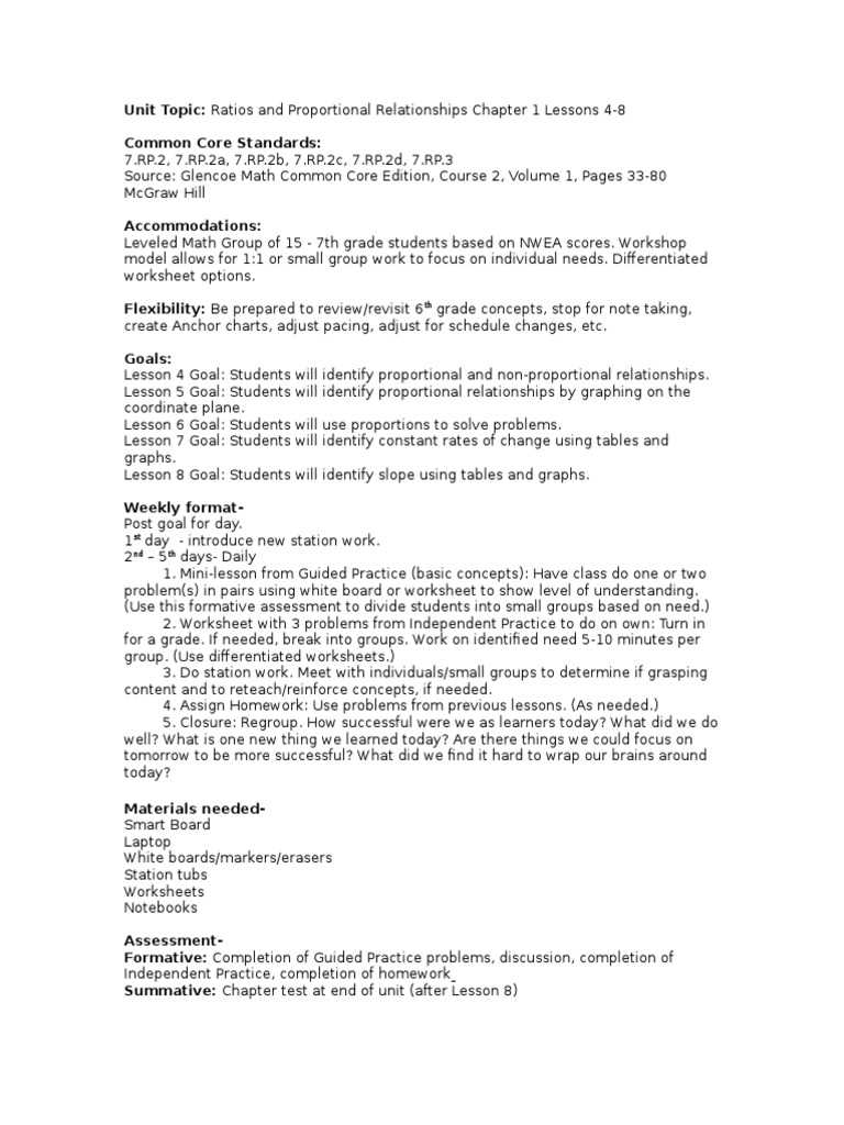 ccss 6th grade math final review 8 answer key