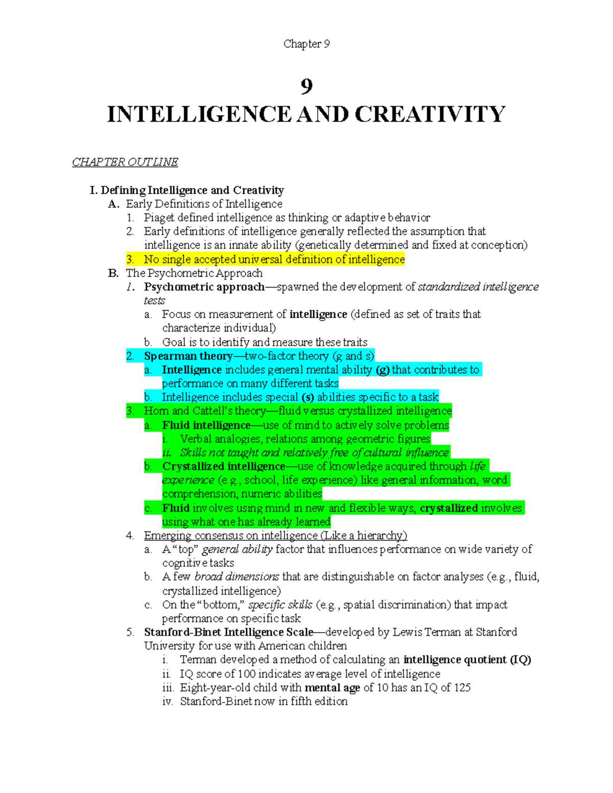 chapter 1 an introduction to lifespan development answer key