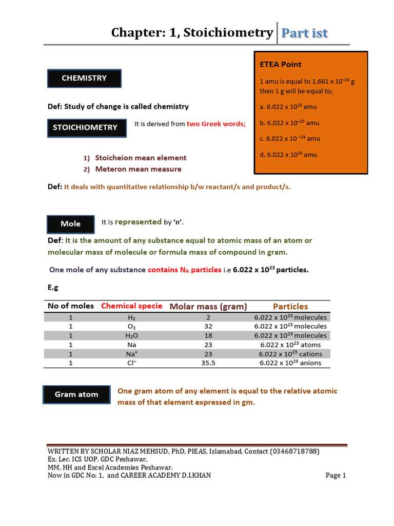 chapter 11.2 study guide stoichiometry answer key