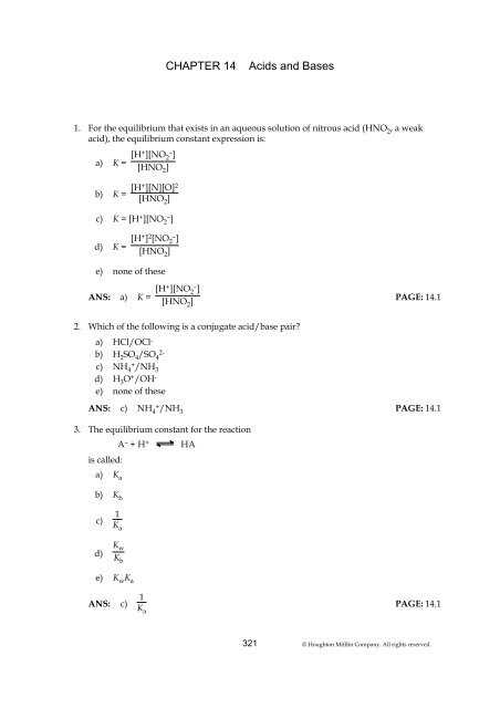 chapter 14 acids and bases answer key